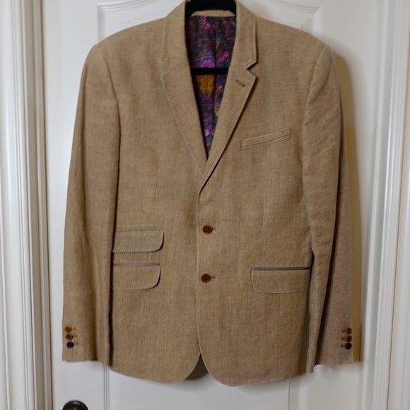 Ted Baker London Other - Ted Baker London Tight Lines Linen Sport Coat
